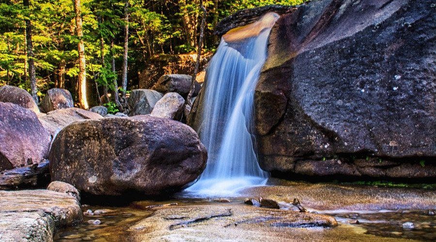 Diana’s Baths waterfall near North Conway